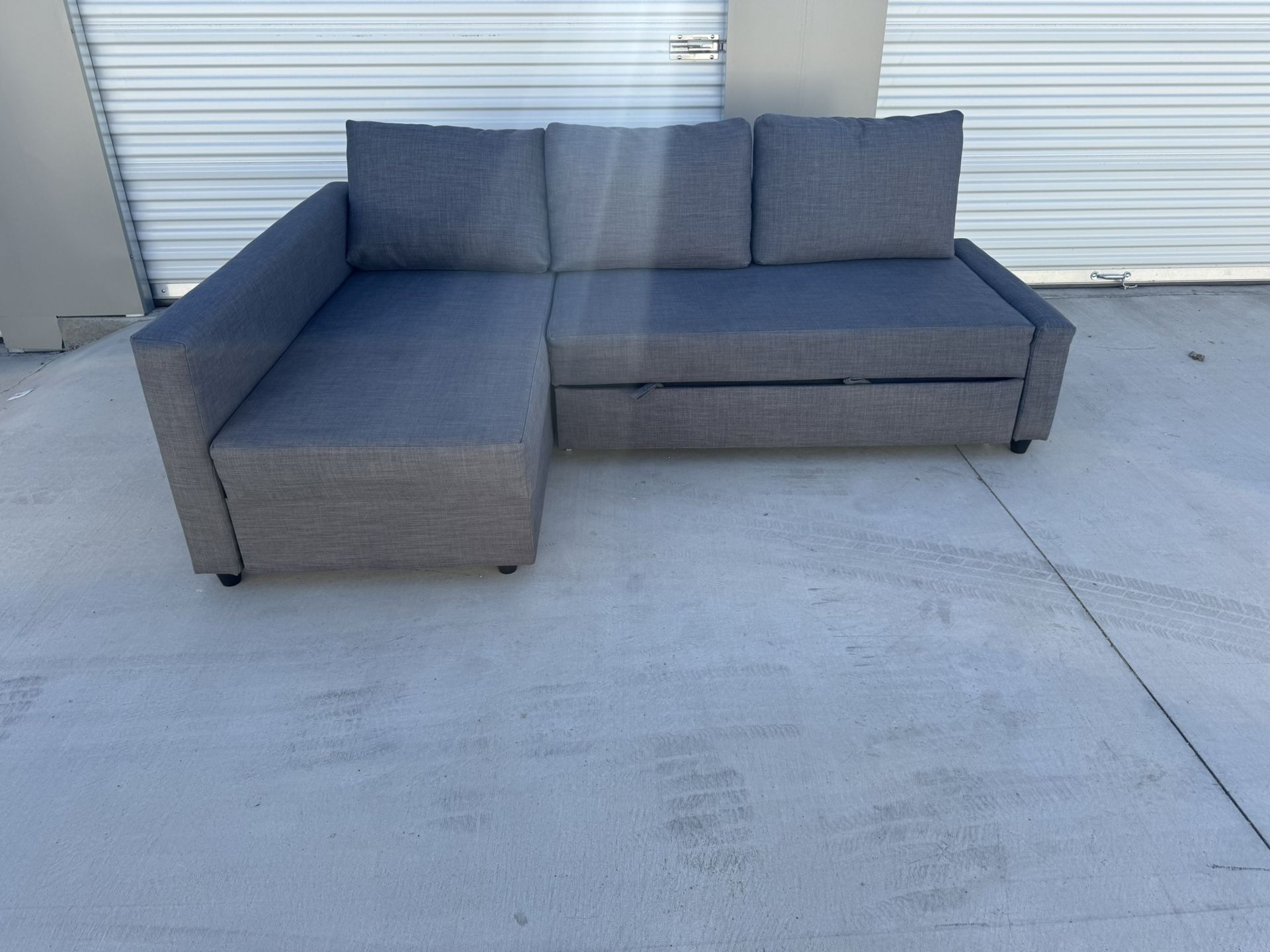 Sectional With Sleeper And Storage