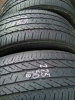 225 50 18 three Bridgestone tires $20 each