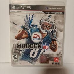 PS3 Madden NFL 13