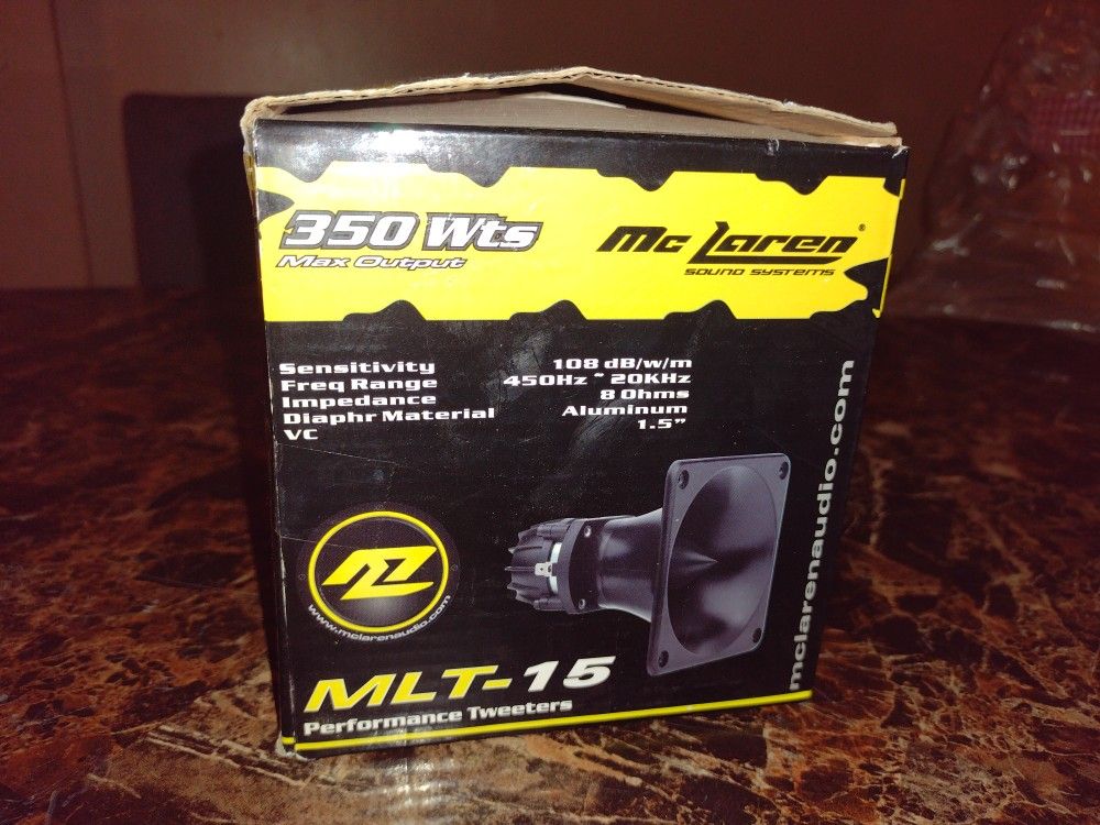 New Mc Laren High Performance Bullet Tweeter $30 Each