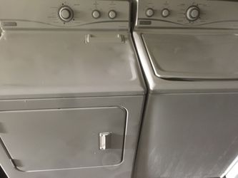 MAYTAG WASHER DRYER SET WORKS LOOKS PERFECT DELIVERY EXTRA