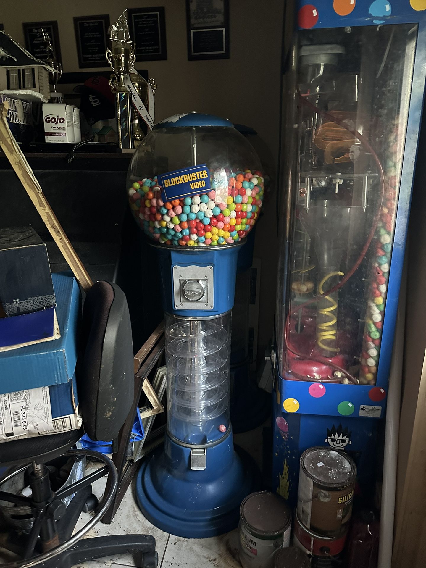 Blockbuster Gumball Machines