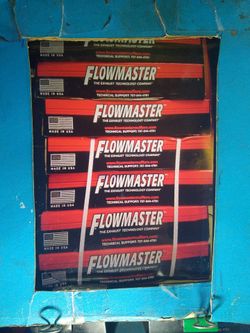 FLOWMASTER PERFORMANCE MUFFLER $160up Each  ELMOFLES