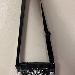 Mini Black Paisley Supreme Bag