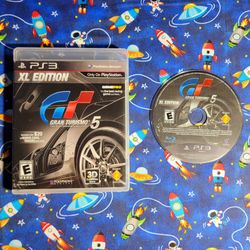 Gran Turismo 5 XL Edition Game & Case Sony PlayStation 3 Nissan Academy PS3 