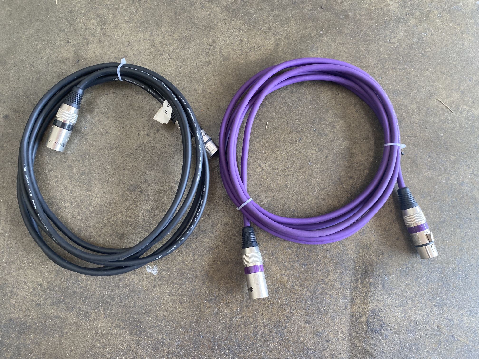Mic Cable XLR to XLR 10 Feet 