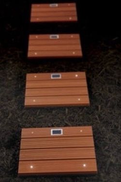 Outdoors composite pavers