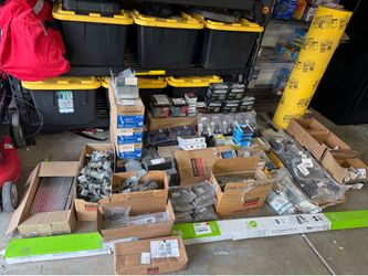 Construction Hardware Lot