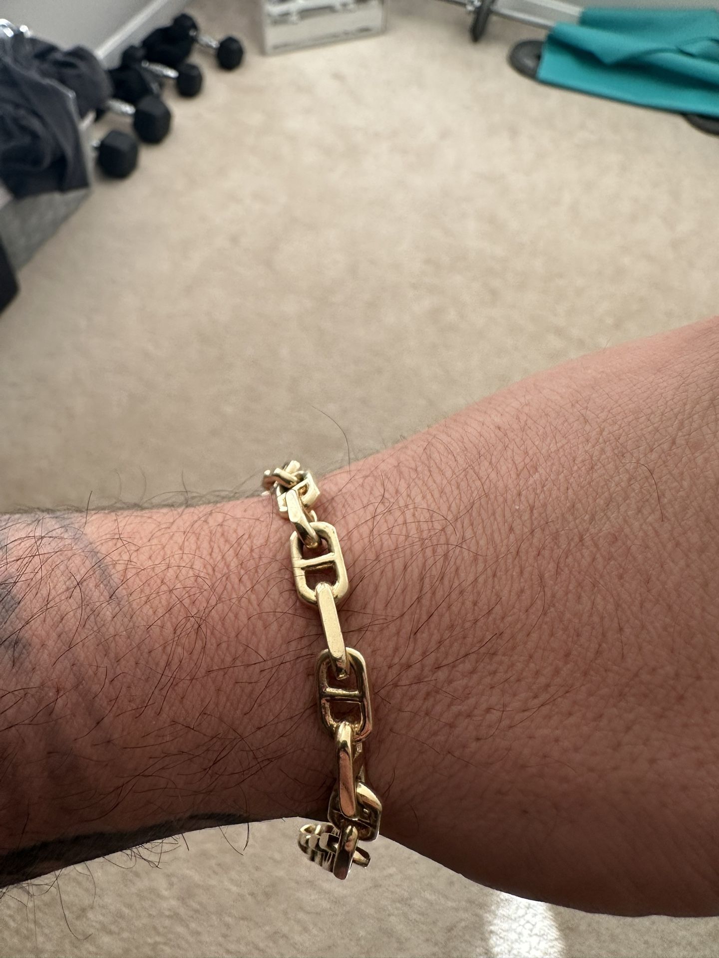 Solid 14k Yellow Gold Bracelet