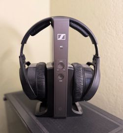 Sennheiser - RS 175 RF Wireless Headphone System - Black