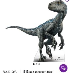 Life size Jurassic World Dinosaur Cut Outs