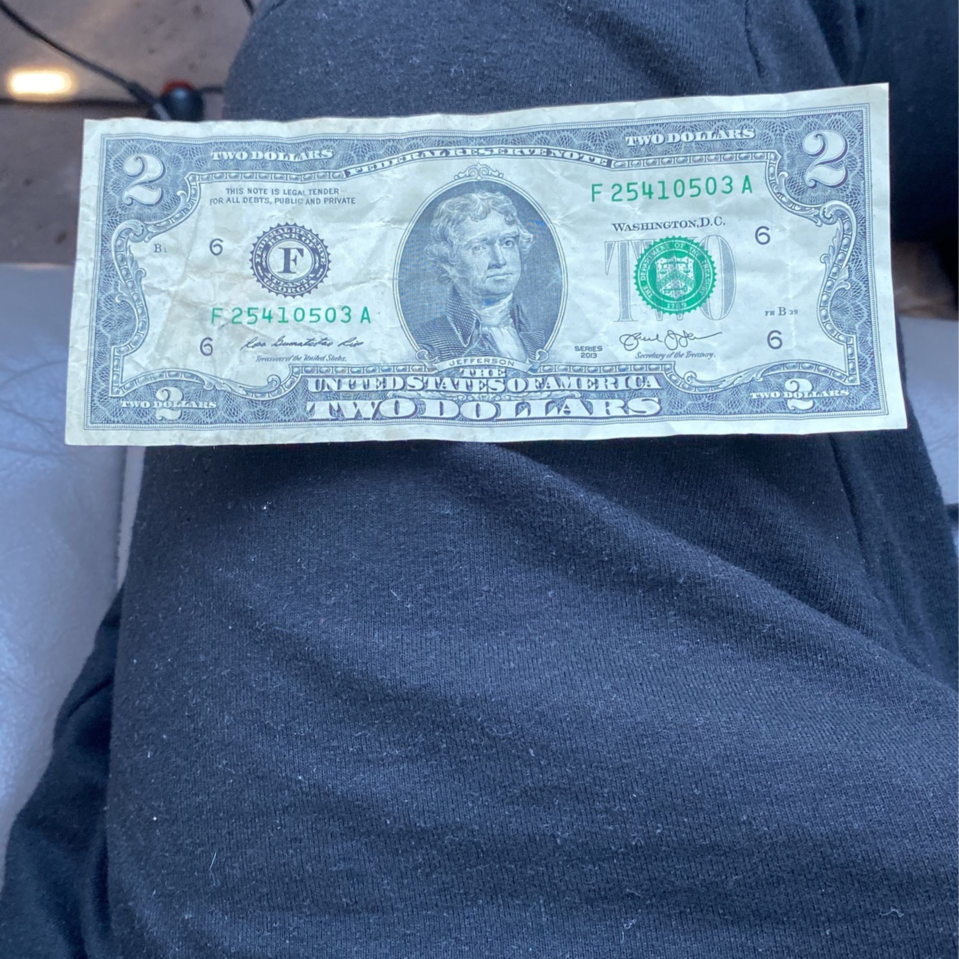 $2 Bill