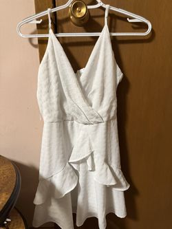 White Short Dress