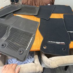 2024  or newer Toyota Tacoma 4GEN Truck Floor mats one set all weather one set carpet