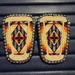 Beaded Native American Earrings Authentic