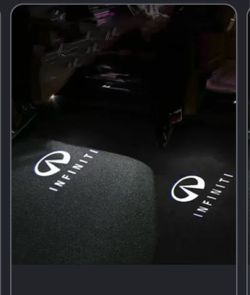Infiniti led logo door light 2 pc