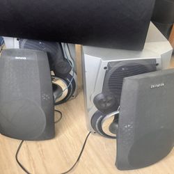 Amp With Speakers Bluetooth 
