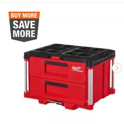 PACKOUT 22 in. 2-Drawer Tool Box with Metal Reinforced Corners