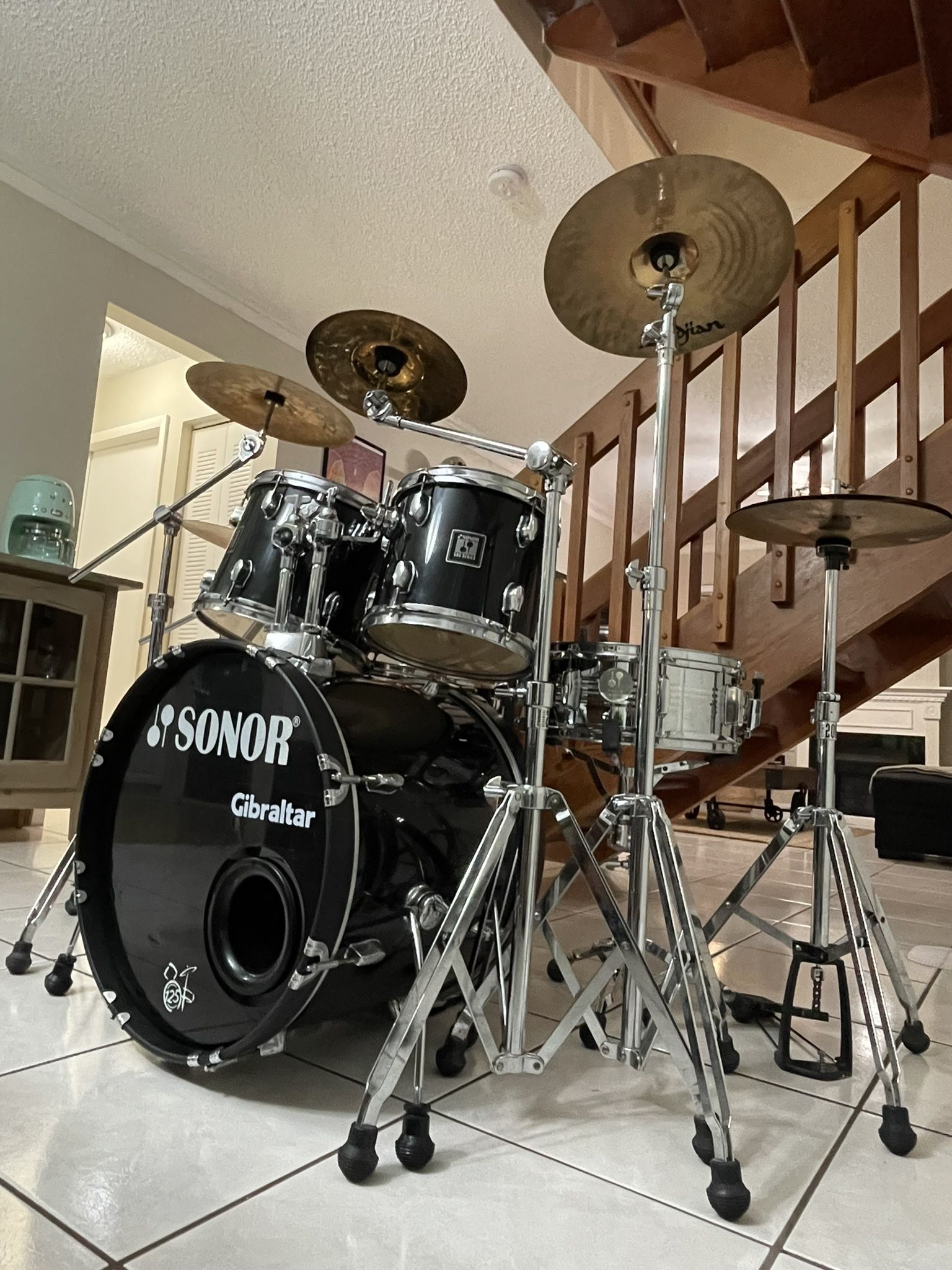 2003’s Sonor SH 503 Series Studio Drums Set With Extras!! $800!!