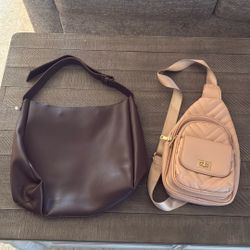 One Handbag & One Crossbody 