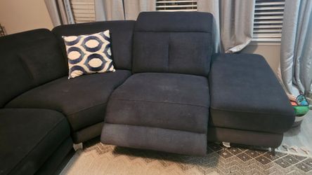 Navy Blue sectional