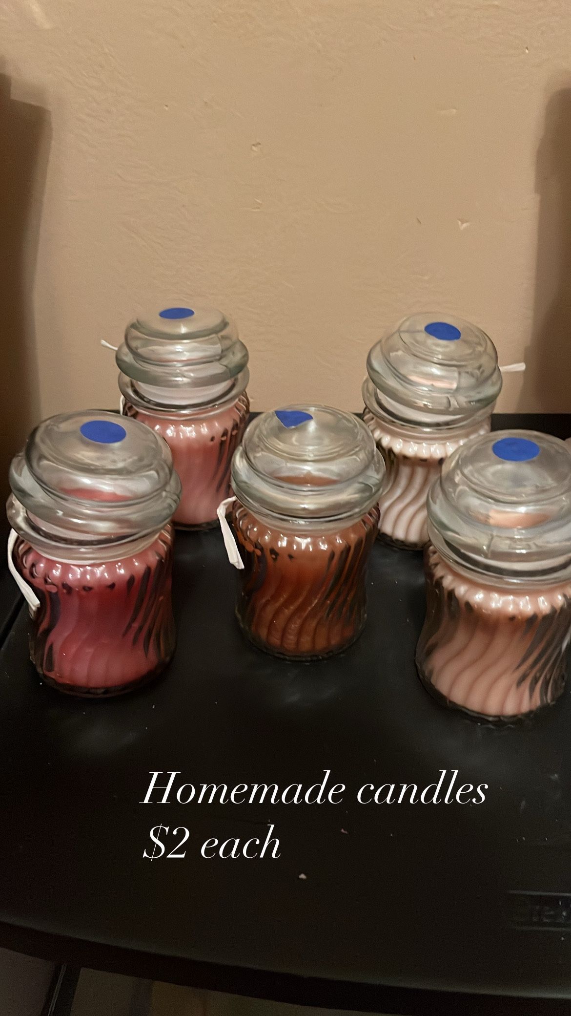 Homemade Candles Small