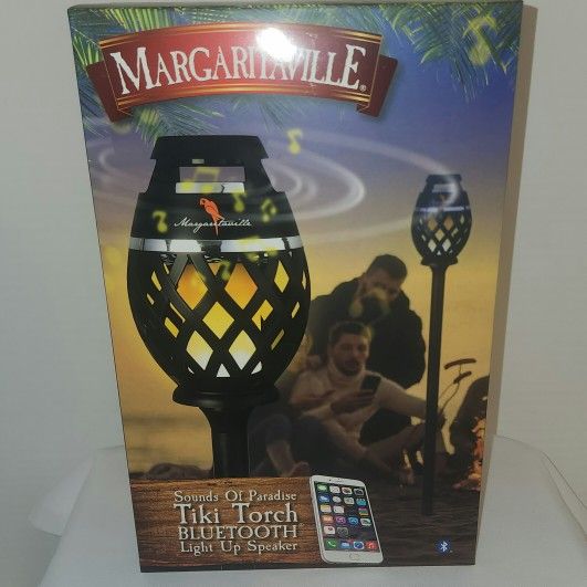 Margaritaville Tiki Light Blue Tooth Speaker