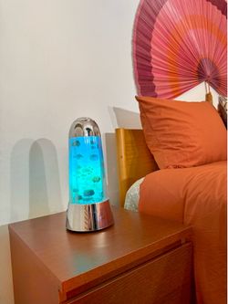 Vintage Undersea Fish Aquarium Motion Lamp - Frutiger Aero
