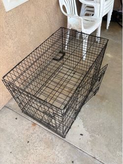 Large dog kennel