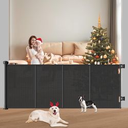 BRAND NEW Retractable Baby Gate / Dog Gate Extra Tall & Wide 71” x 41” (HABLÓ ESPAÑOL)