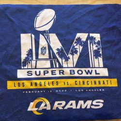 Los Angeles Rams Super Bowl Rally Towel 2022