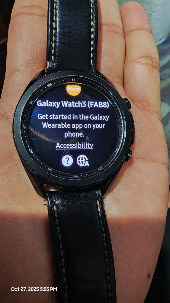 Galaxy Watch 3 With Leather Strap