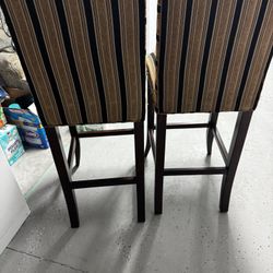 Two High Chairs Bar