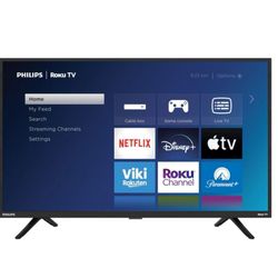Philips 32" Class 1080p FHD Roku Smart LED TV