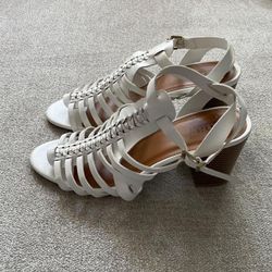 ANA Chic white strappy sandals