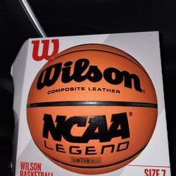 Wilson NCAA Legend Composite Leather Basketball - Size 7