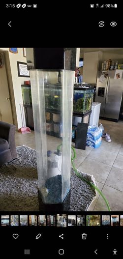 Vertical Fish Tank
