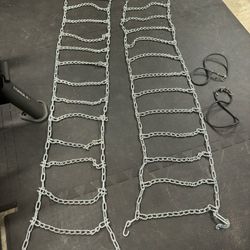 **** Snow Chains For Tires Used Once****