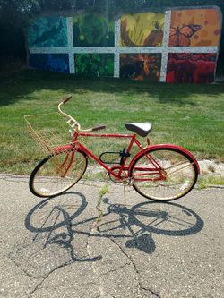 Vintage men's free spirit cruiser