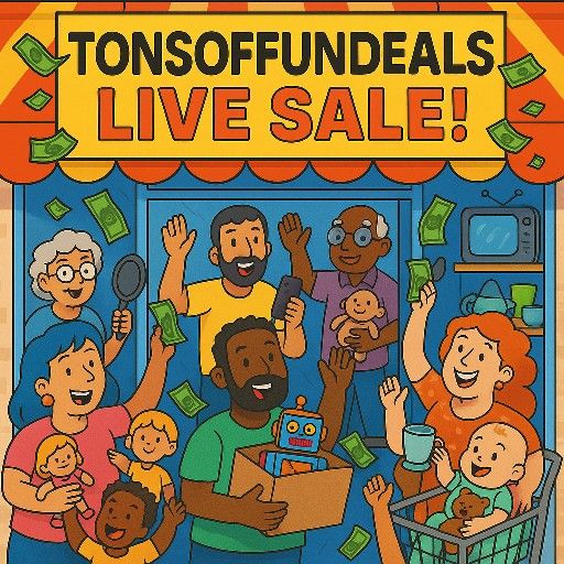 Come Join TonsOfFunDeals Live