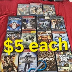 Sony PlayStation 2 Ps2 Games $5 Each 🪡