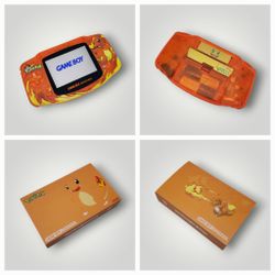GBA Pokemon Charmander Custom Console