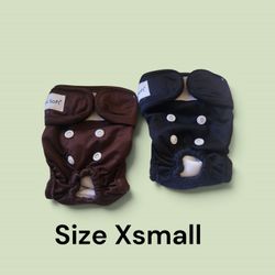 Xsmall Dog Diapers Reusable