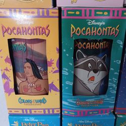 Vintage Disney drinking cups