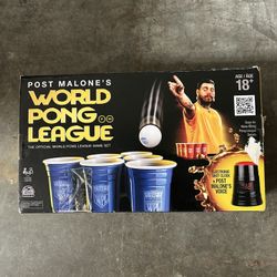 Post Malone Beer Pong