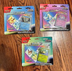 Pokemon Prismatic Sticker Collection x3