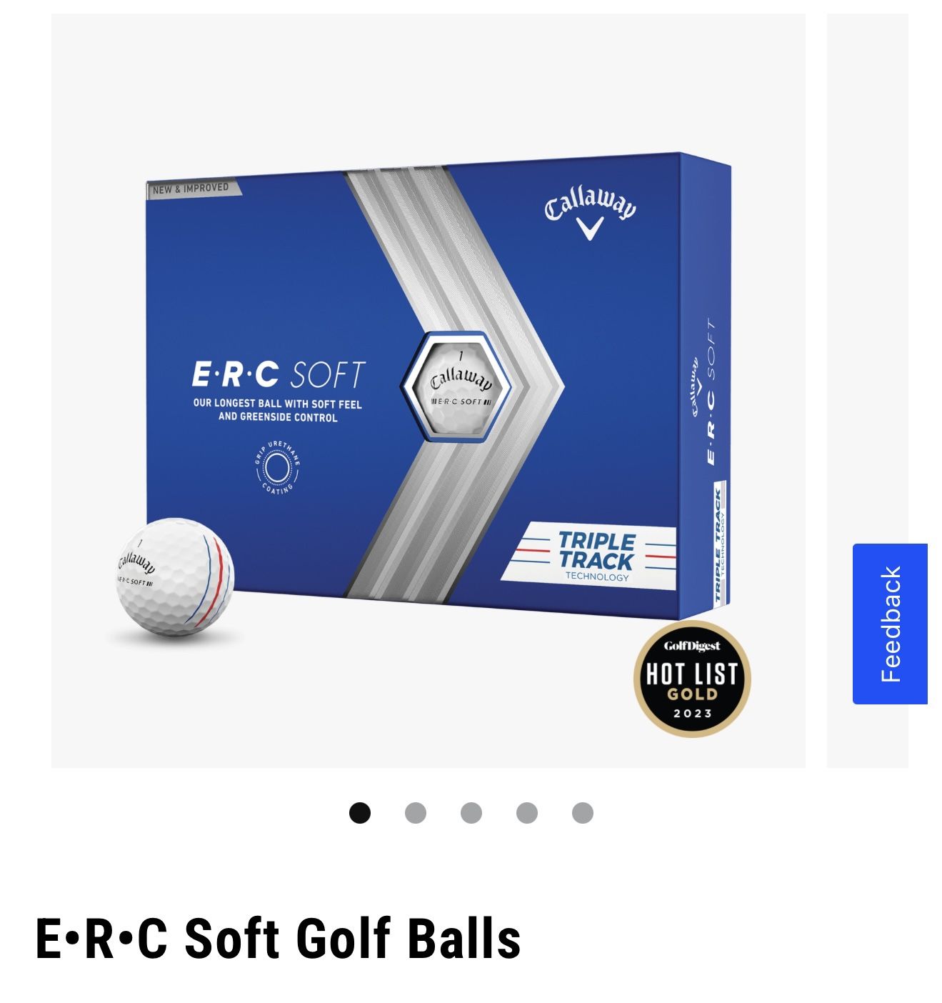 Callaway ERC Soft Golf Balls ***BRAND NEW***