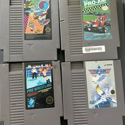 Original Nintendo (Lot Of 4) Games