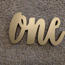 Gold Sign