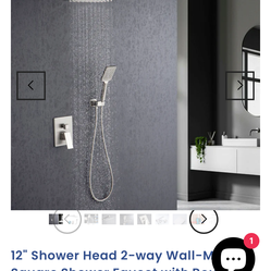 Luxury shower system rainlex